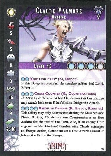 Anima Tactics: Claude Valmore