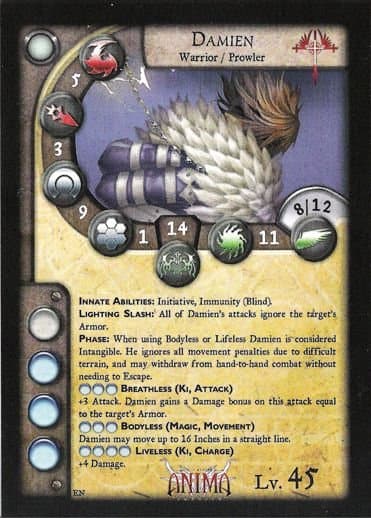 Anima Tactics: Damien